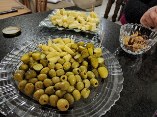 azeitonas e petiscos