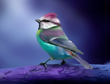 ilustraci&oacute;n de un pajaro