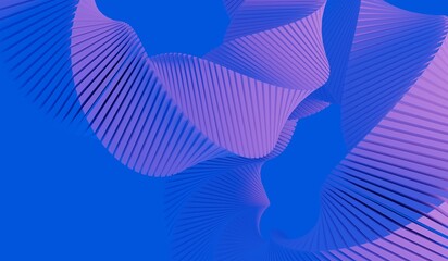 3D illustration Blue Abstract Background wallpaper