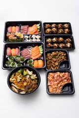 Poke japanese, Japanese food, Sushi, Temake