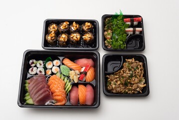 Poke japanese, Japanese food, Sushi, Temake