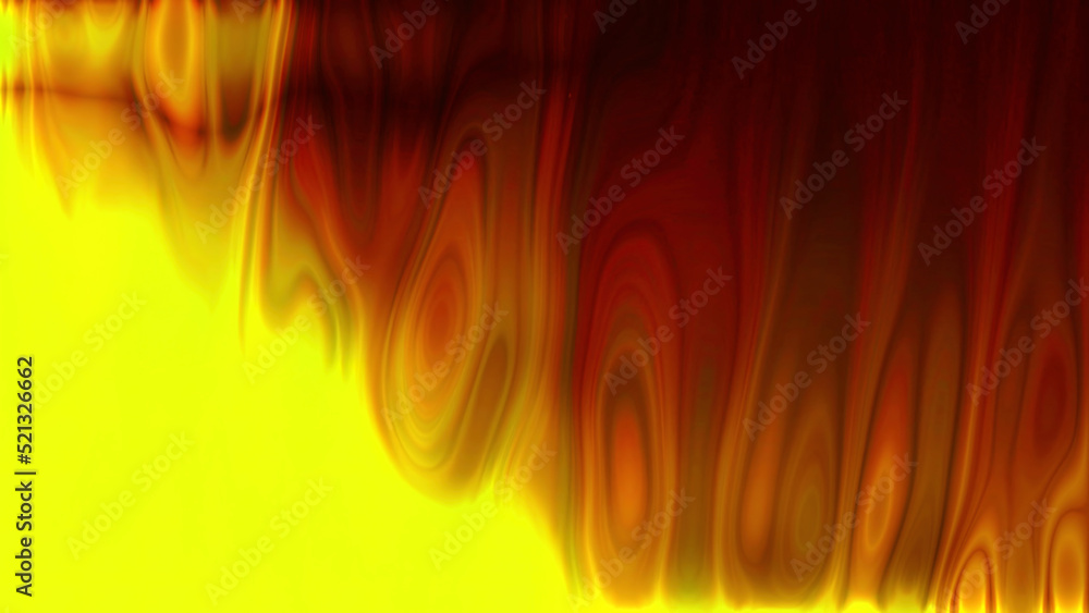 Poster abstract smooth liquid shape with colors diffusion. motion. fluid flowing silk texture with ripples 