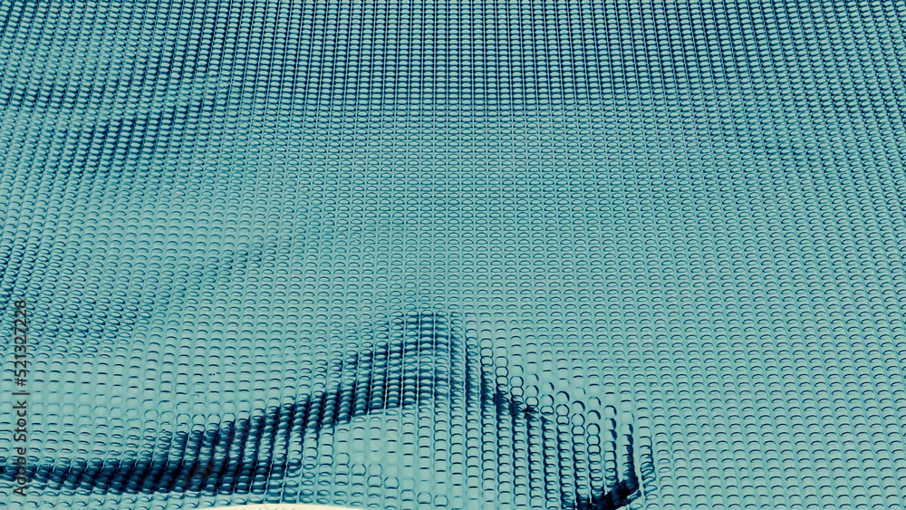 Poster minimalistic colorful rippling background. design. geometric motion pattern with wavy surface of man