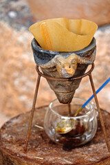 The buffalo clay doll  drip coffee