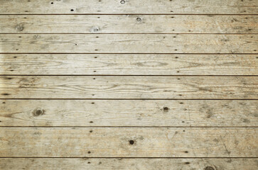 Obraz na płótnie Canvas Old retro wooden texture background. Beige and gray natural wood wall texture.