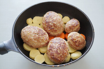 ハンバーグステーキ