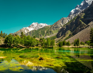 Seven Color Lake in Gilgit; North Pakistan