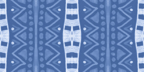 Obraz premium Seamless peruvian pattern. Hand drawn aztec illustration.
