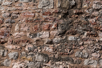 old big stone wall background