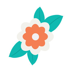 colored flower illustration