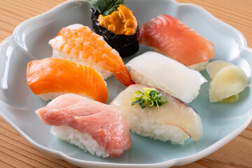 日本の料理、お寿司