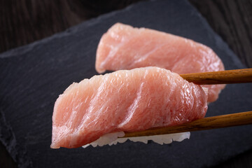 お寿司~鮪の大トロ