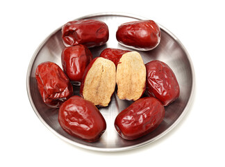 red date on white background