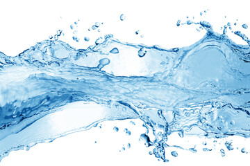 Water,water splash isolated on white background