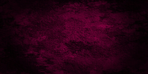 Violet Distressed Texture for your design. Dark abstract purple pink concrete paper texture background banner pattern. Backdrop red grunge background with space for text or image. Rich red background