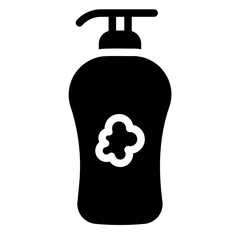 saop bottle glyph icon