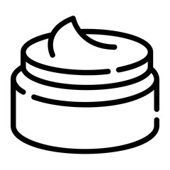 cream line icon
