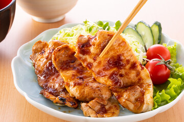 豚肉の生姜焼き