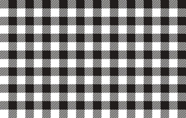 Gingham tablecloth seamless pattern inclined square line background