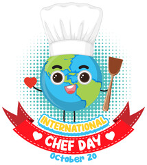 International Chef Day Poster Design