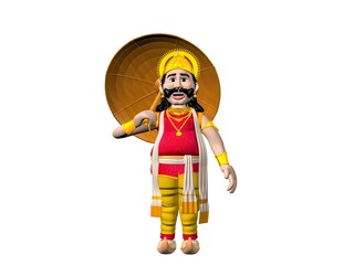 The legend of King Mahabali is the most popular and the most fascinating of all legends behind Onam. Onam celebrates the visit of King Mahabali to the state of Kerala e