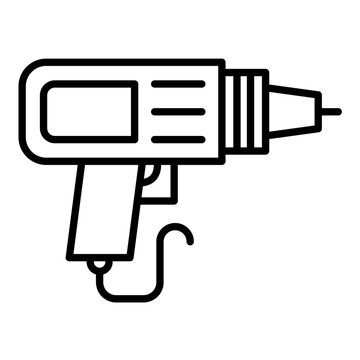 recommend clip art: Drilling Machine Line Icon