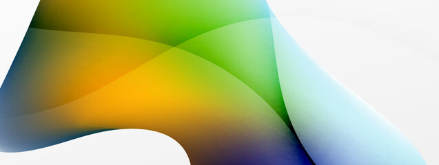 Fluid color abstract background. Liquid gradients, wave pattern. Trendy techno business template for wallpaper, banner, background or landing