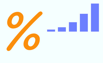 Illustration, rise, economic concept, varied, inflation, interest.
Rising prices.