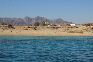 view of the sea and mountains