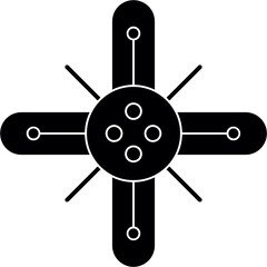 Obraz premium Garlic Mustard Icon