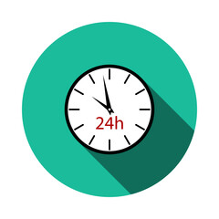 24 Hours Clock Icon