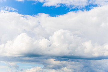 Sky,clouds background.Beautiful blue sky with white cloud background,wallpaper.