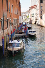 Obraz na płótnie Canvas Venice Canals poster photo print high resolution 