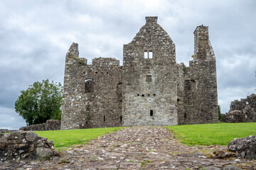 The beautiful Tully Castle by Enniskillen, County Fermanagh in Northern Ireland