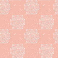  Seamless retro vector pattern with ornament