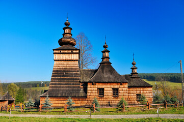 Orthodox church of Saints Cosmas and Damian, Skwirtne, Lesser Poland Voivodeship, Poland