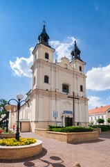 Fototapeta na wymiar St. Joseph in Wieluń, Lodz Voivodeship, Poland