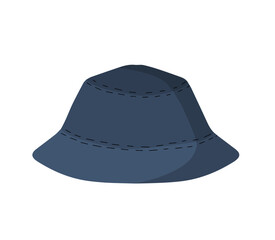 Panama hat. Summer men headdress. Accessory clothing.
