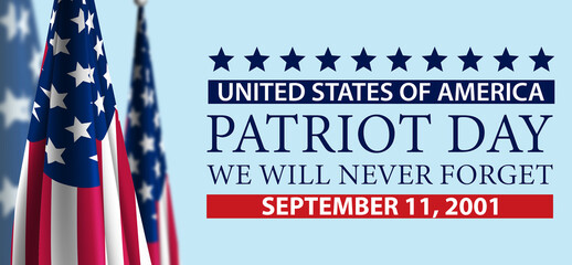 Patriot Day USA Background