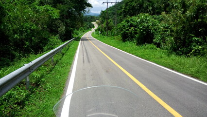 road in the countryside