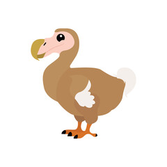 dodo bird emoji vector cute illustration © valvectors