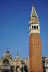 Naklejka premium San Marco Venice low light high resolution