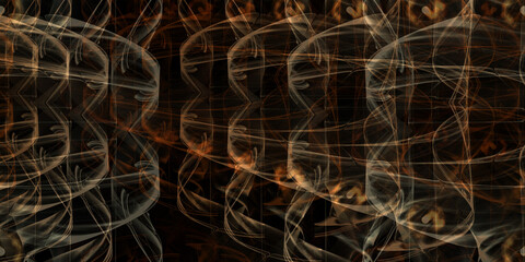 Grafisches Fraktal Hintergrund Motiv für Druck und WEB