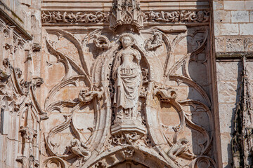 Exteriors of the abbey, Saint Riquier, Somme, France