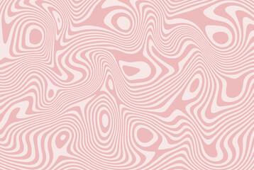 Abstract fluid pattern. Fluid wavy lines. Dynamic liquid. Retro background vector print - 521437211