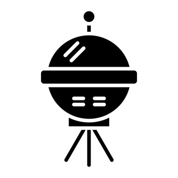 Space Probe Line Icon