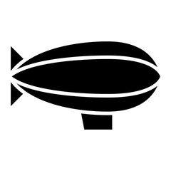 Zeppelin Line Icon © SAMDesigning