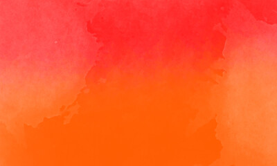 red and orange background with white brush