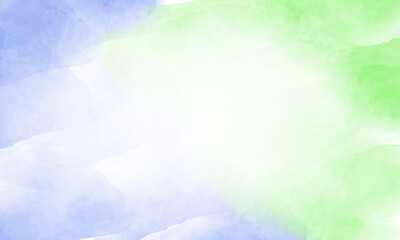 Fototapeta na wymiar white background with blue green brush