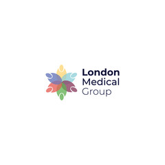 Medical Or Health Care Group Logo Design Template